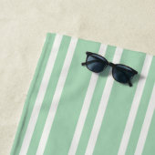 City Chic Leaf Groene Gestreepte Bruidsmeisjes Strandlaken (In situ)