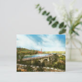 City Cincinnati OH - De watervoorziening in de ste Briefkaart (Staand voorkant)