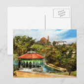 City Cincinnati OH - The Spring House Gazebo 1910 Briefkaart (Voorkant / Achterkant)