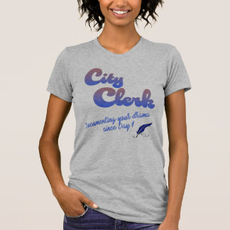 City Clerk T-shirt