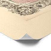 City & County Map of New York (1857) Poster (Hoek)