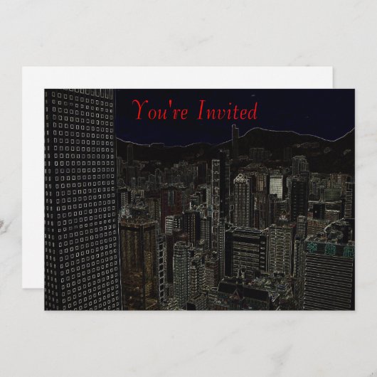 City-dak Kaart (Voorkant / Achterkant)