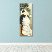 City Dance by Pierre Renoir,  Fine Art Canvas Afdruk (Insitu (Houten vloer))