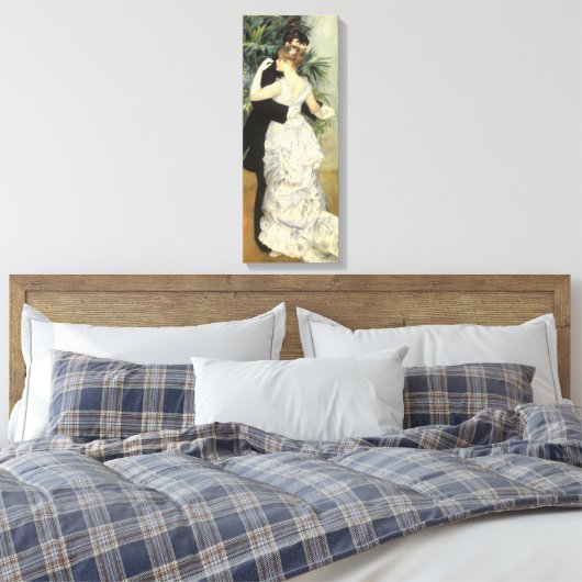 City Dance by Pierre Renoir,  Fine Art Canvas Afdruk (Insitu (Slaapkamer))
