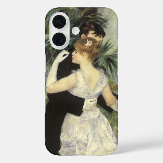City Dance by Pierre Renoir,  Fine Art Case-Mate iPhone Case (Achterkant)