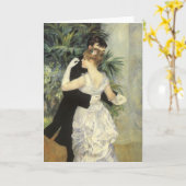 City Dance by Pierre Renoir, Fine Art Kaart (Gele Bloem)