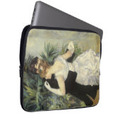 City Dance by Pierre Renoir,  Fine Art Laptop Sleeve (Voorkant Rechts)