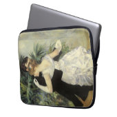 City Dance by Pierre Renoir,  Fine Art Laptop Sleeve (Voorkant Links)
