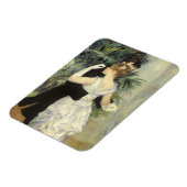 City Dance by Pierre Renoir,  Fine Art Magneet (Linkerzijde)