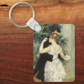 City Dance by Pierre Renoir,  Fine Art Sleutelhanger (Voorkant)