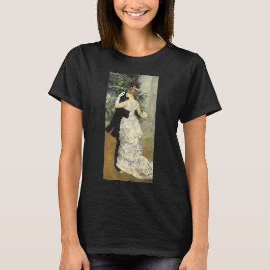 City Dance by Pierre Renoir,  Fine Art T-shirt (Voorkant)