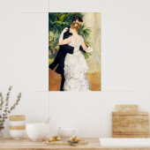 City Dance, Dance in Town door Pierre Auguste Reno Poster (Keuken)