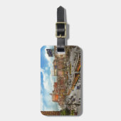 City - Detroit MI - Motor City 1917 Bagagelabel (Voorkant verticaal)