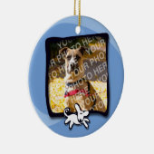 City Dogs Rescue Keramisch Ornament (Rechts)