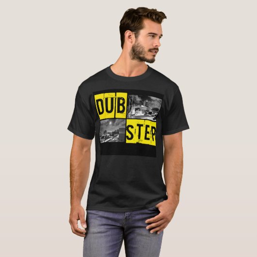 City Dubstep T-shirt (Voorkant volledig)