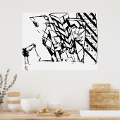 CITY ELBOW POSTER (Keuken)