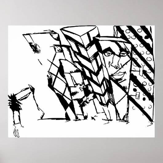 CITY ELBOW POSTER (Voorkant)