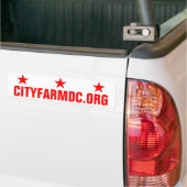 City Farm DC Bumpersticker (Op Truck)