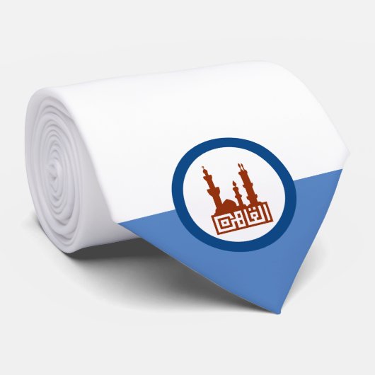 City Flag in Caïro (Egypte) Stropdas (Opgerold)