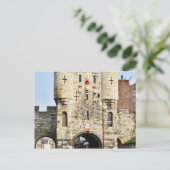 City Gate in York in North Yorkshire Briefkaart (Staand voorkant)