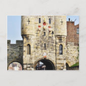 City Gate in York in North Yorkshire Briefkaart (Voorkant)