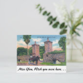 City Gates, St. Augustine Briefkaart (Staand voorkant)