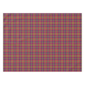 City Glasgow Tartain Pset Green Red Blue Tafelkleed (Voorkant (Horizontaal))