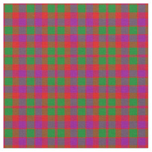 City Glasgow Tartain Pset Green Red Paars Stof