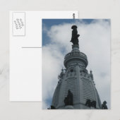 City Hall 2 - Philadelphia Briefkaart (Voorkant / Achterkant)