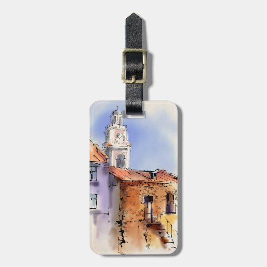 City Hall Bagagelabel (Voorkant verticaal)