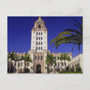 City Hall, Beverly Hills, California, VS Briefkaart