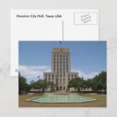 City Hall Briefkaart (Voorkant / Achterkant)