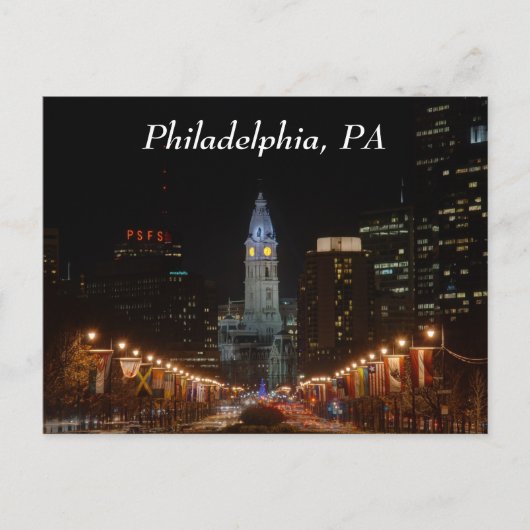 City Hall Briefkaart (Voorkant)