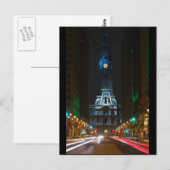 City Hall Broad Street Briefkaart (Voorkant / Achterkant)