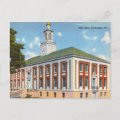 City Hall, Burlington, Vermont Briefkaart (Voorkant)
