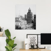 City Hall en World Building Poster (Thuiskantoor)