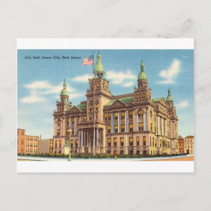 City Hall in Jersey City, NJ Briefkaart