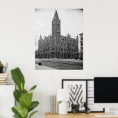 City Hall in Richmond Poster (Thuiskantoor)