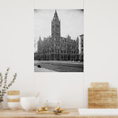 City Hall in Richmond Poster (Keuken)