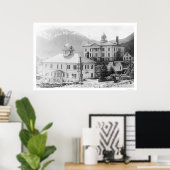 City Hall Juneau Alaska 1918 Poster (Thuiskantoor)