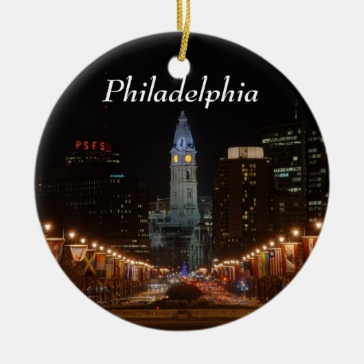 City Hall Keramisch Ornament (Voorkant)