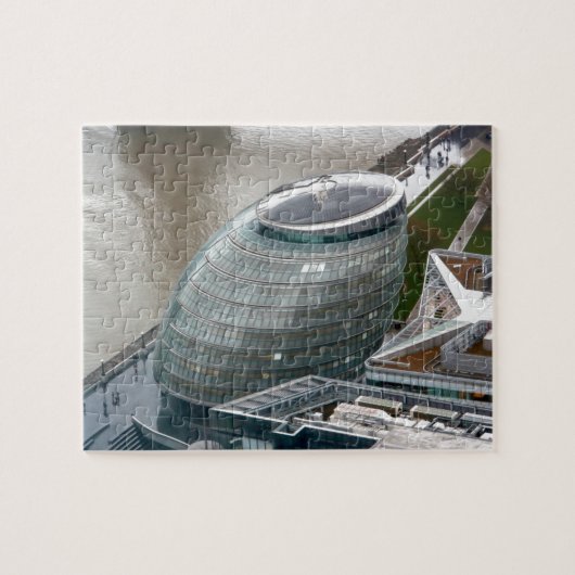 City Hall London England Legpuzzel (Horizontaal)