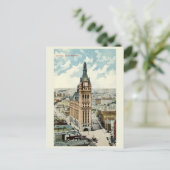 City Hall Milwaukee WI  Briefkaart 1911 (Staand voorkant)