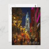 City Hall, Philadelphia Briefkaart (Voorkant / Achterkant)