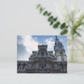 City Hall Philadelphia Briefkaart (Staand voorkant)
