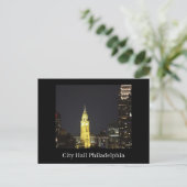 City Hall Philadelphia Postcard Briefkaart (Staand voorkant)