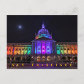 City Hall Pride Briefkaart (Voorkant)