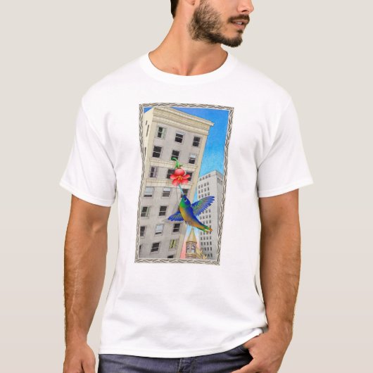 City Hummingbird T-shirt (Voorkant)