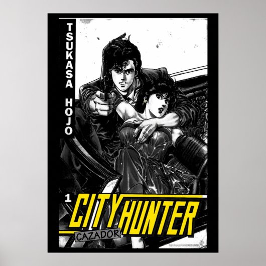City Hunter  80's Poster (Voorkant)