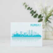 City Landscape Skyline | Mumbai, India Briefkaart (Staand voorkant)